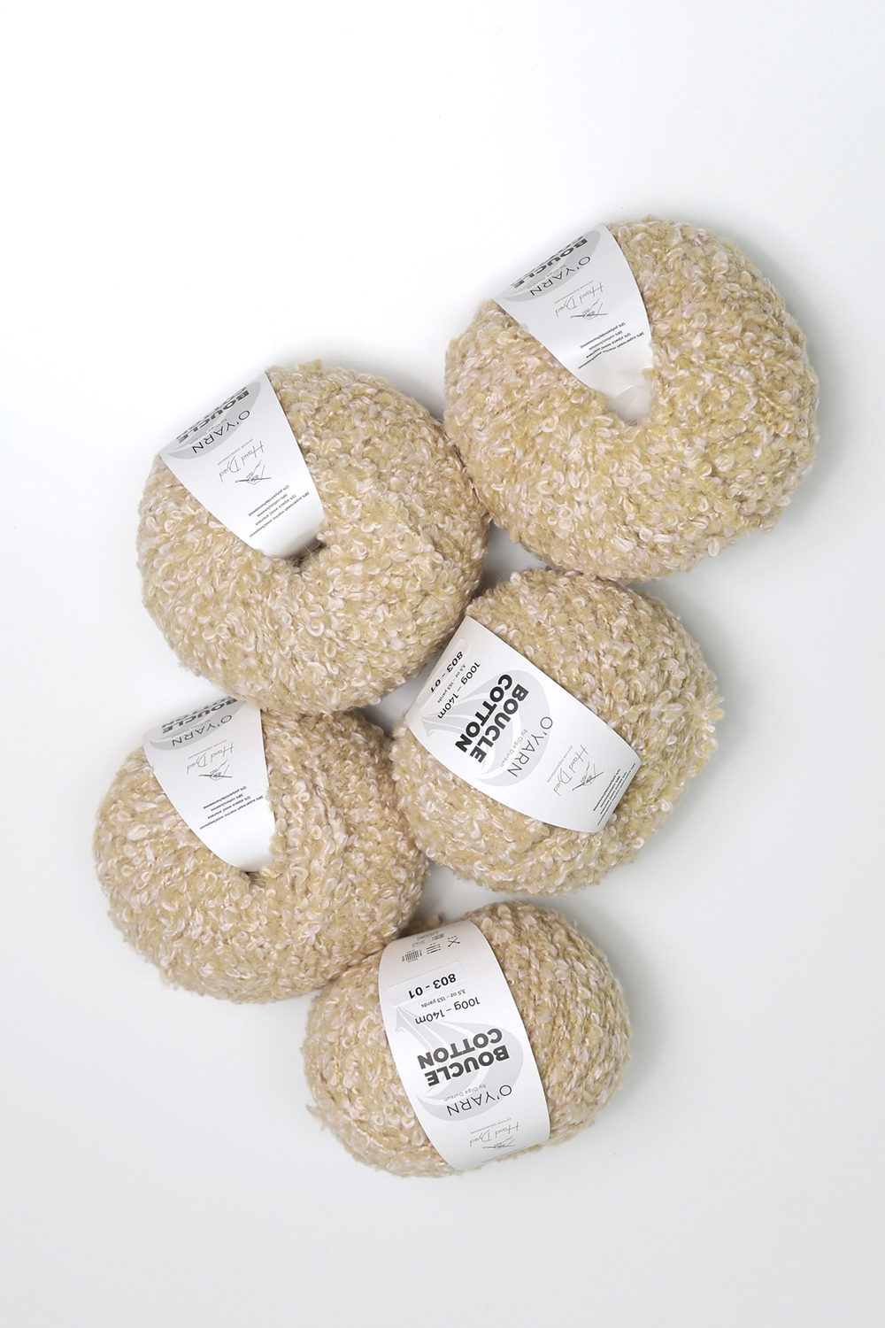 Пряжа O'Yarn BOUCLE COTTON, 100г