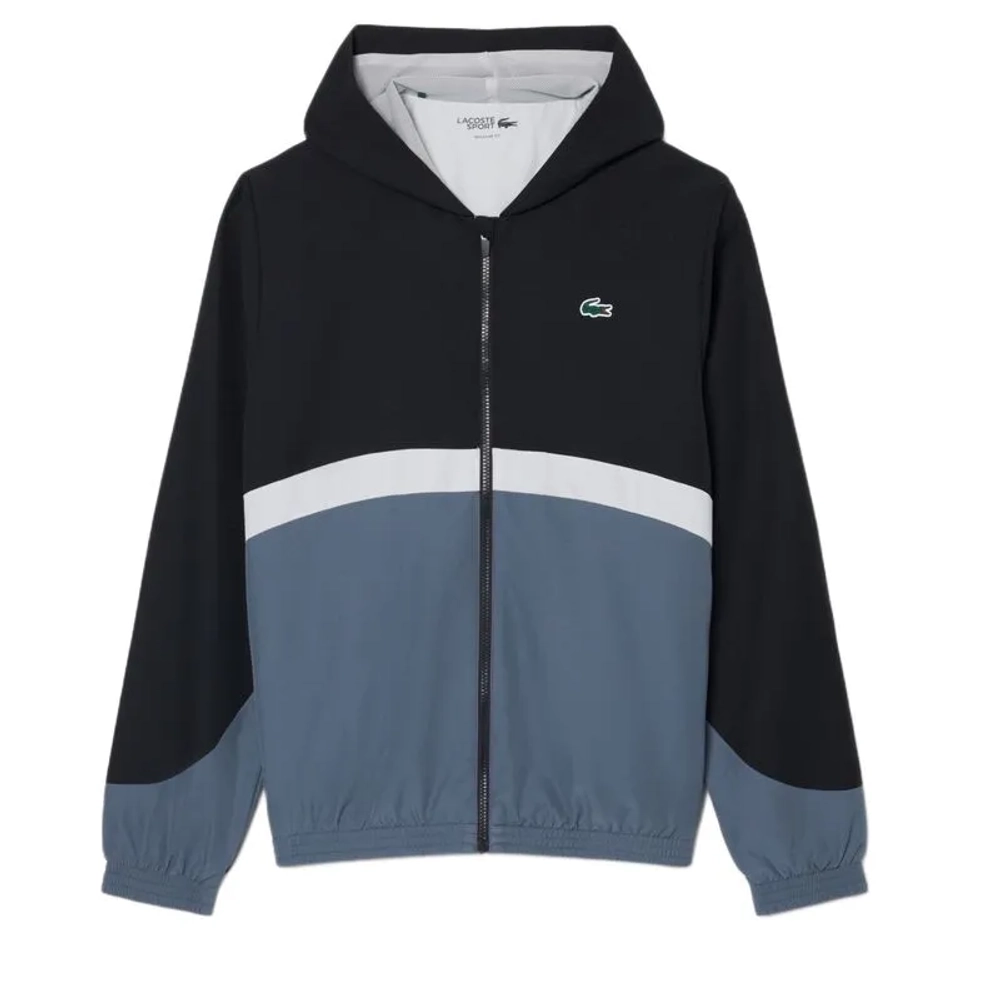 Men's Спортивный костюм Lacoste Sport Printed Colour Block - black/grey