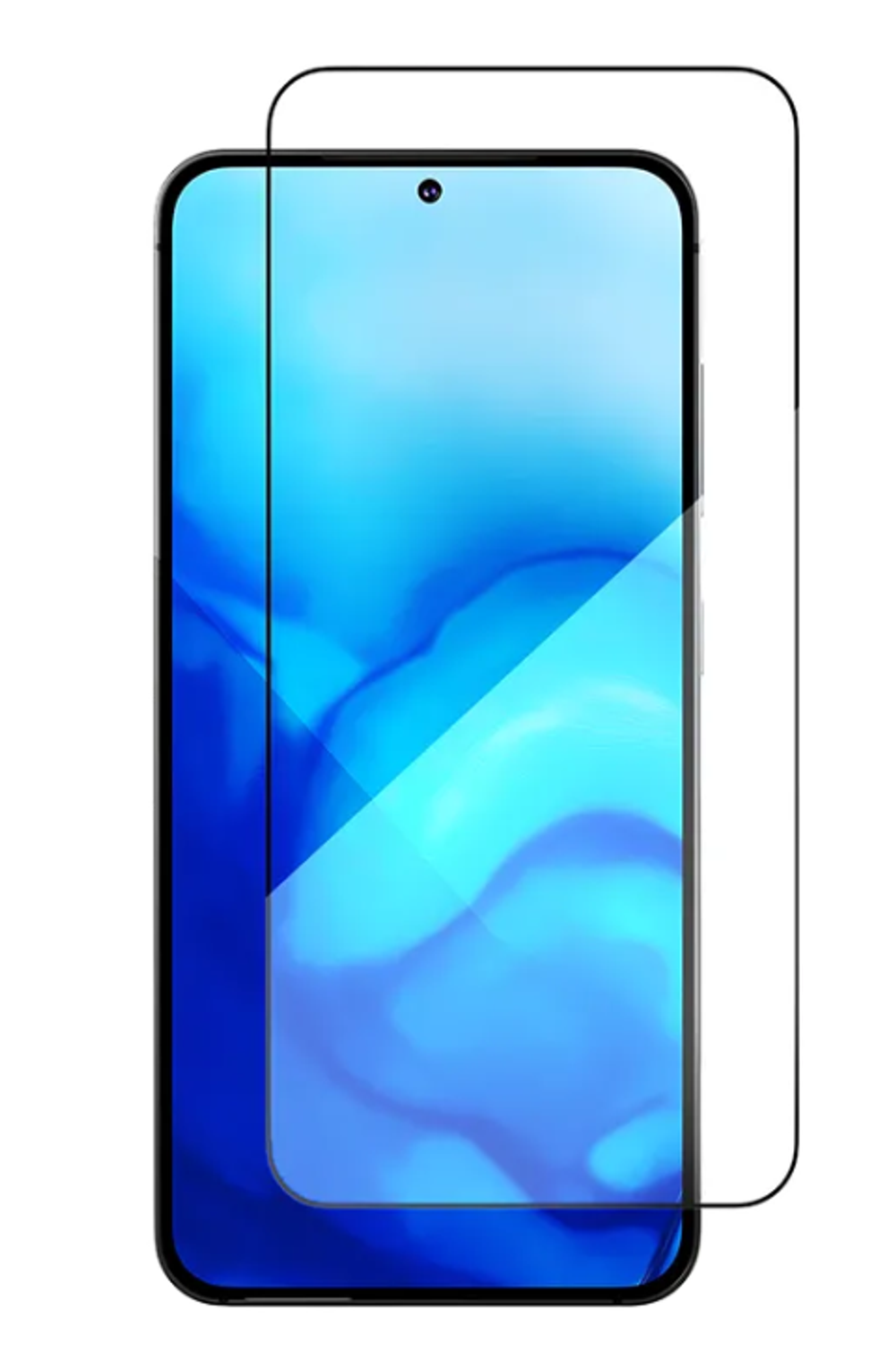 Защитное стекло для Samsung Galaxy S25 OG Purple черное