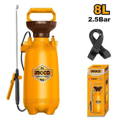 Ручной опрыскиватель 8 л, 2,5 Бар SUPER INGCO HSPP30802