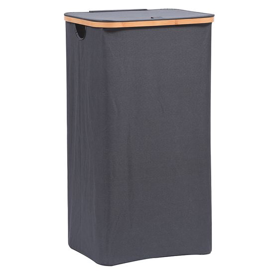 Корзина для белья neat tall, 41х35х74 см, серая