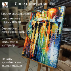 Картина интерьерная karTTina "Брызги арт", 50х70см 1шт.