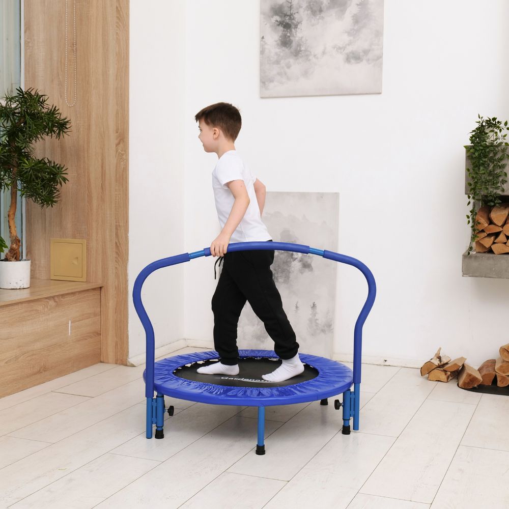 Батут с поручнем DFC Gardenature 36&amp;#039;&amp;#039; синий