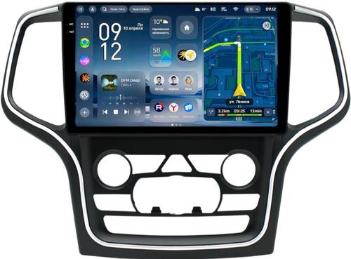Магнитола для Jeep Grand Cherokee WK2 2013-2021 (ШГУ 8.4") - Teyes CC4-PRO монитор 10.36" 2K QLED на Android 13, Быстрейшая, Snapdragon 778G, ИИ, CarPlay, DSP, 4G SIM-слот