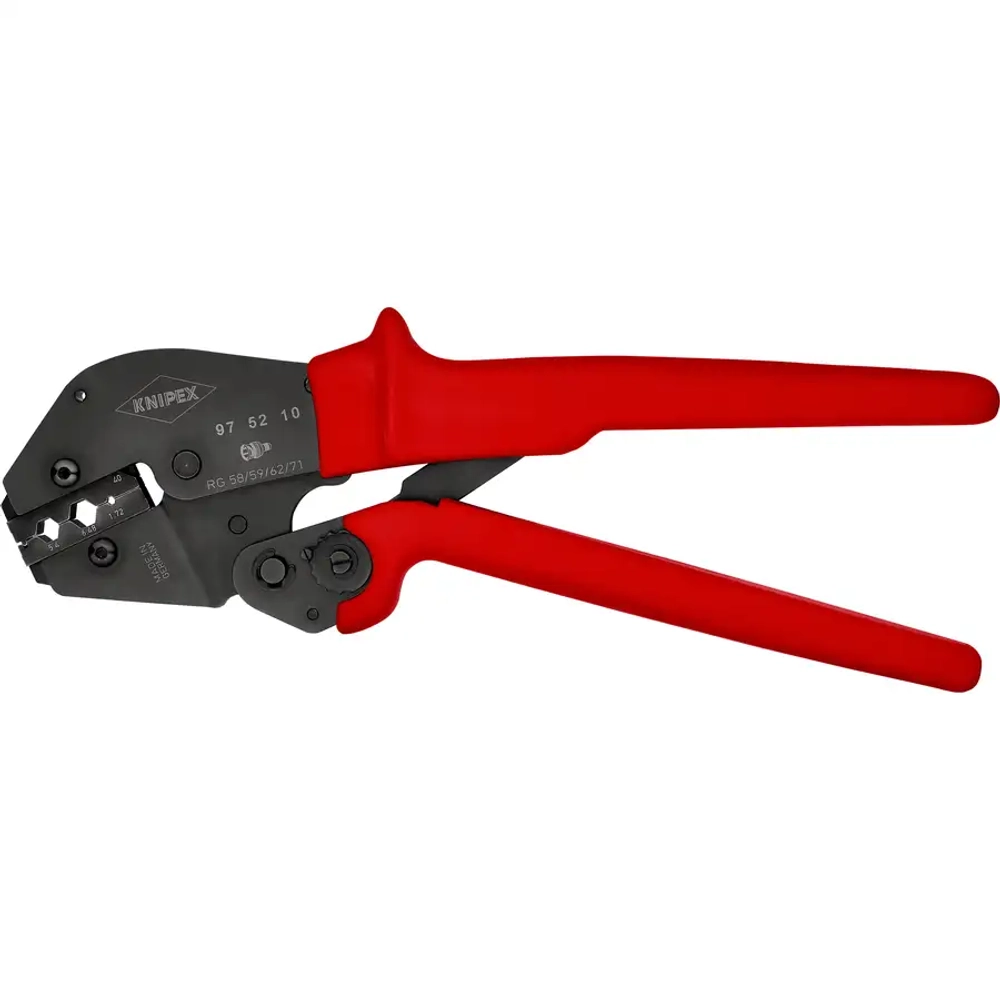 Клещи зажимные для опрессовки чернёные 250 мм Knipex 97 52 10