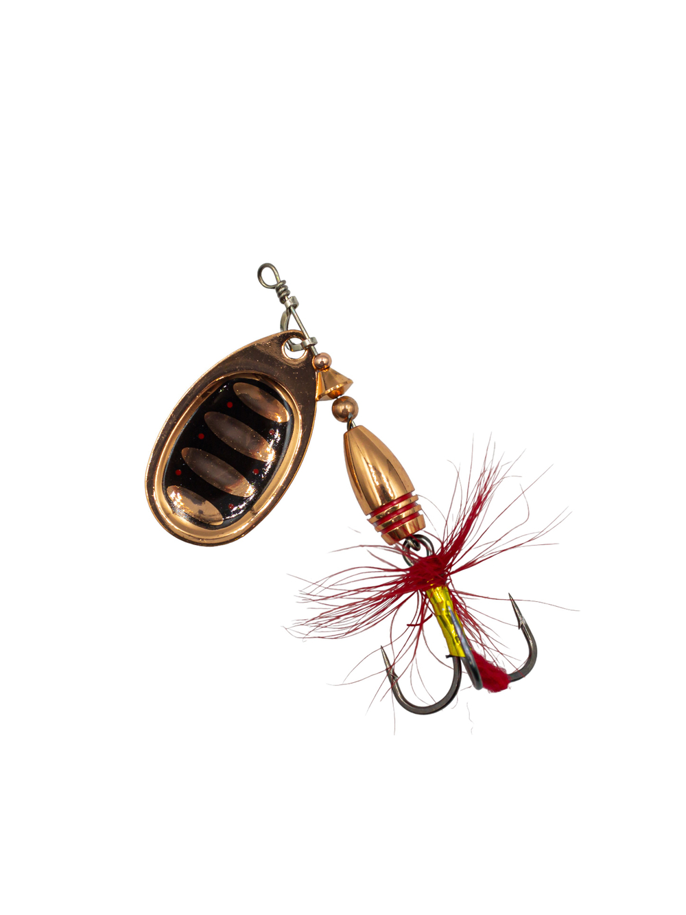 Блесна вращающаяся Savage Gear Rotex Spinner №4 цвет 02 Copper вес 11 г для ловли окуня, голавля, язя, жереха и щуки