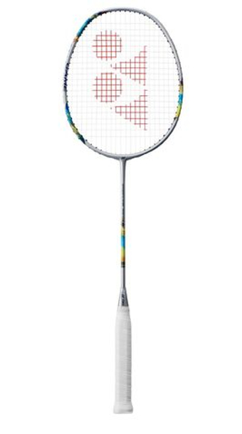 Ракетка для бадминтона Yonex Nanoflare 700 Game - серебристый/голубой