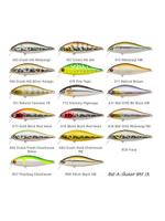 Воблер для рыбалки Pontoon21 Bet-A-Shiner 91F-SR, 91мм, 16.4 гр., 0.1-0.3 м., цвет A62