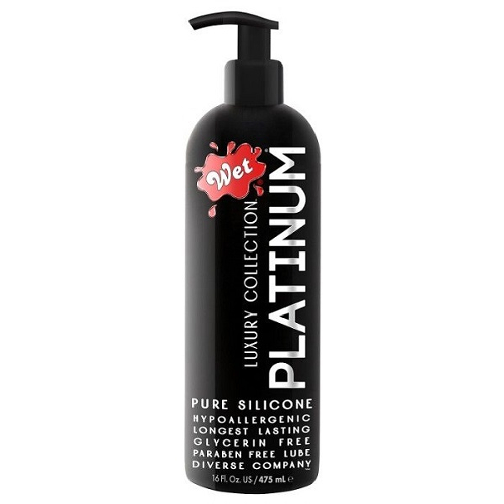 Гель-лубрикант на силиконовой основе Wet Platinum 475мл