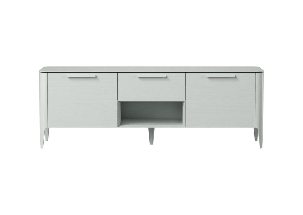 Тумба Type oak под ТВ ширина 160 см (светло-серый)