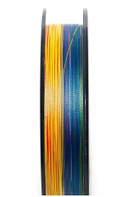 Плетеный шнур для рыбалки ProJig X-Force Multicolor 0,16 мм, 11,0 кг, 100 м. Товар уцененный