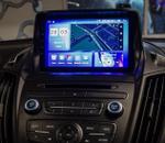 Магнитола для Ford Kuga 2011-2019 (рамка с зазорами) - Parafar PF362FHD на Android 13, CarPlay, 4G SIM-слот