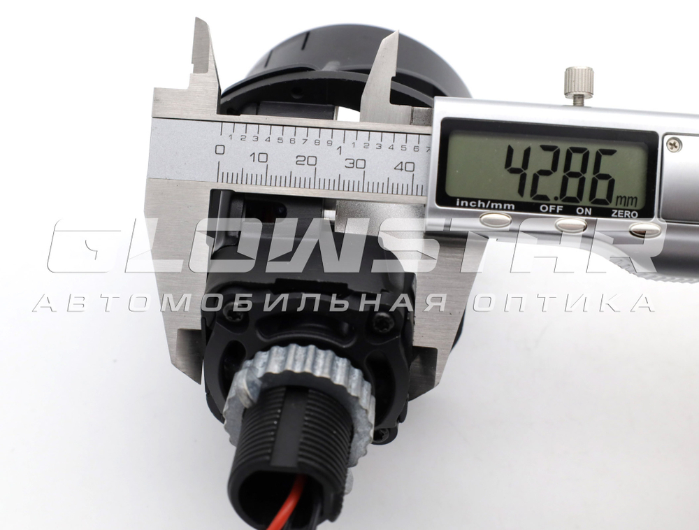 Билед модули Aozoom A5+ 2.5 дюйма, 2 чипа, 5500K, 12V, 59W/52W, съемное гаечное крепление (комплект, 2шт)