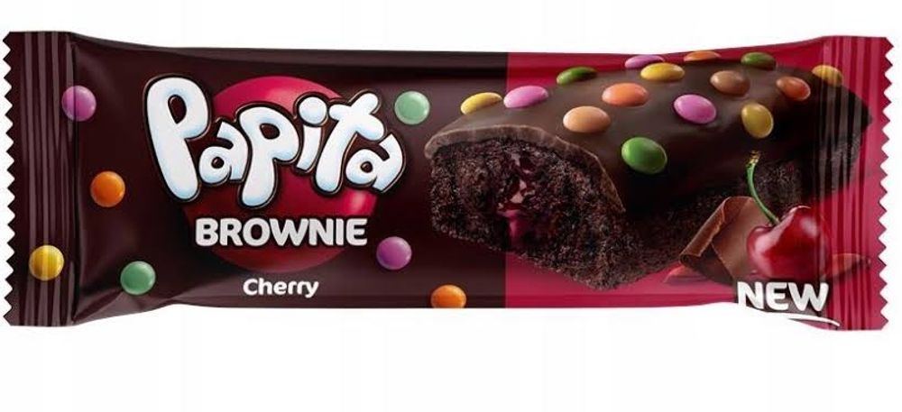 СЛ. PAPITA bROWNIE CHERRY 40гр 24шт в уп