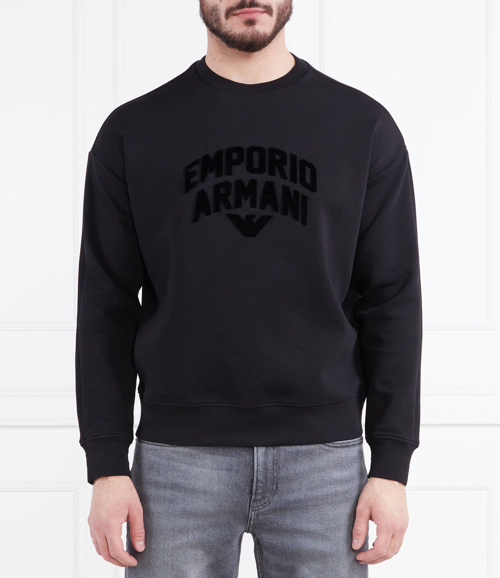 Худи Emporio Armani - черный(3R1MBE 1JHSZ)