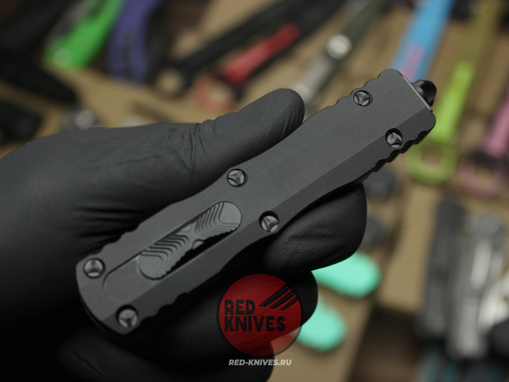 Нож Microtech DIRAC® D/E BLACK TACTICAL STD (225-1T)