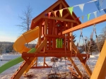 Деревянный игровой комплекс Савушка Lux - 14