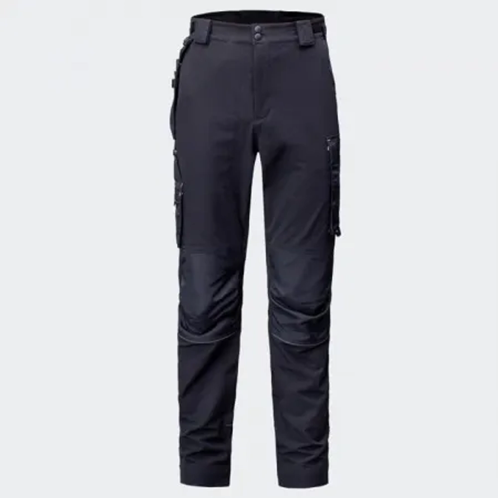 Брюки стрейч PROTONE OUTDOOR, с накладками, 220 г/м, черный - ПОД ЗАКАЗ