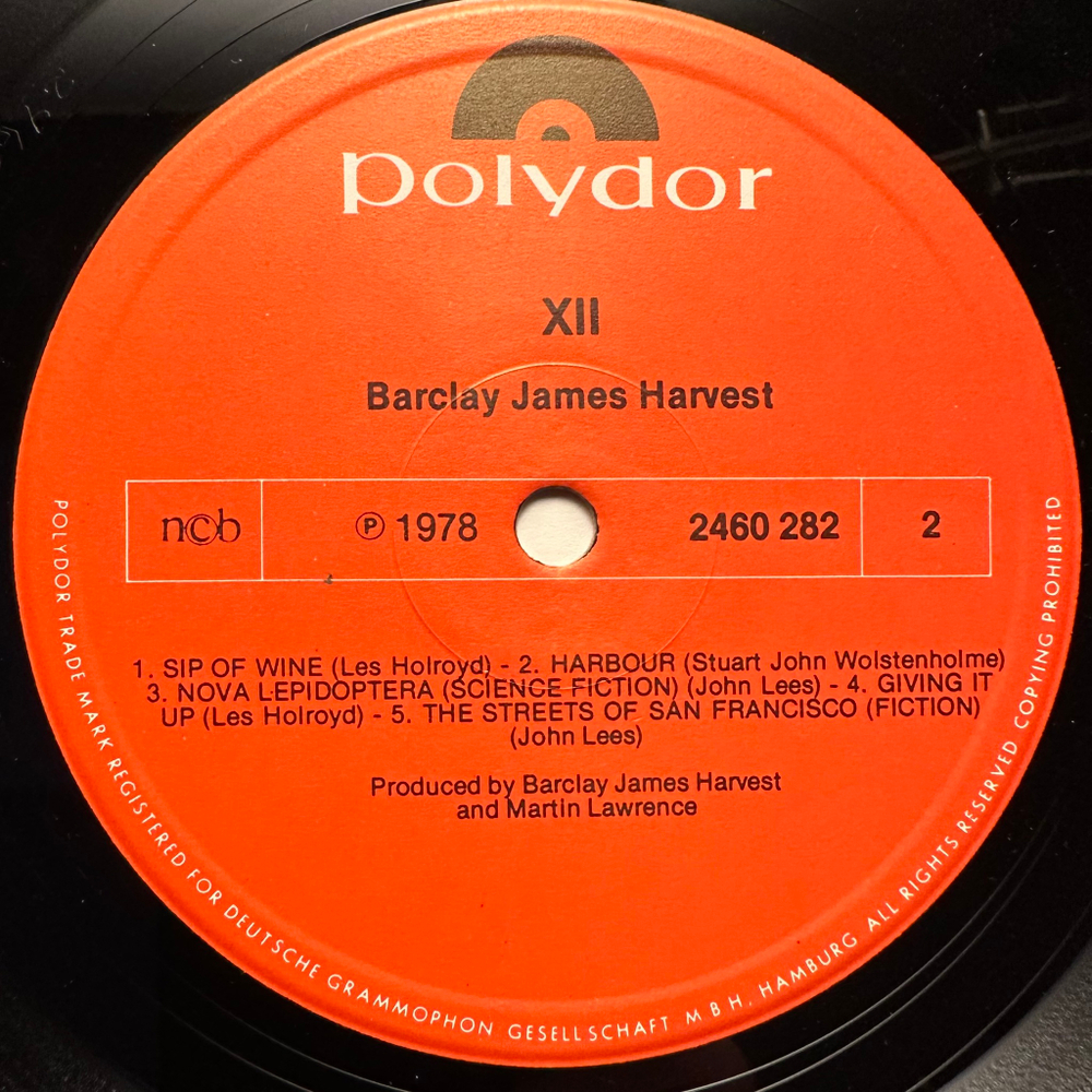 Barclay James Harvest - XII (Скандинавия 1978г.)