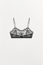 БЮСТГАЛЬТЕР БАНДО ИЗ КРУЖЕВА — ZARA