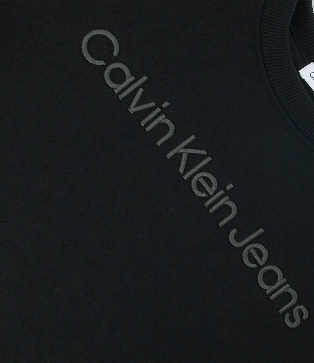 Худые RAISED INST. LOGO FLEECE CN Calvin Klein Jeans - черный(IB0IB01957)