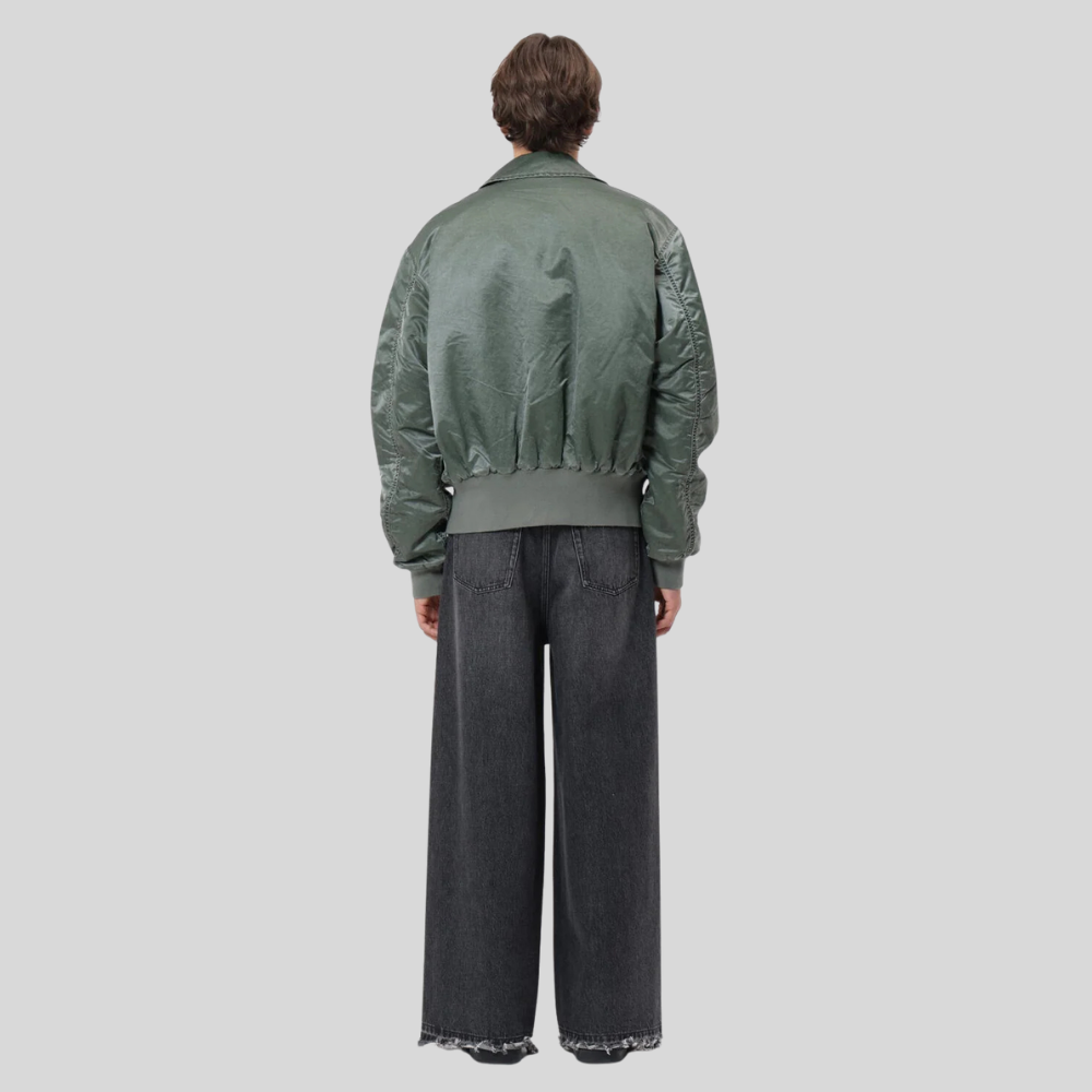 Куртка Alpha Industries CWU 45/P Heritage Fit Battlewash Deep Forest (Тёмно-зелёный)