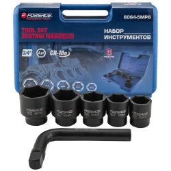Набор инструментов 6пр. 3/4''(6гр.) Forsage F-6064-5MPB