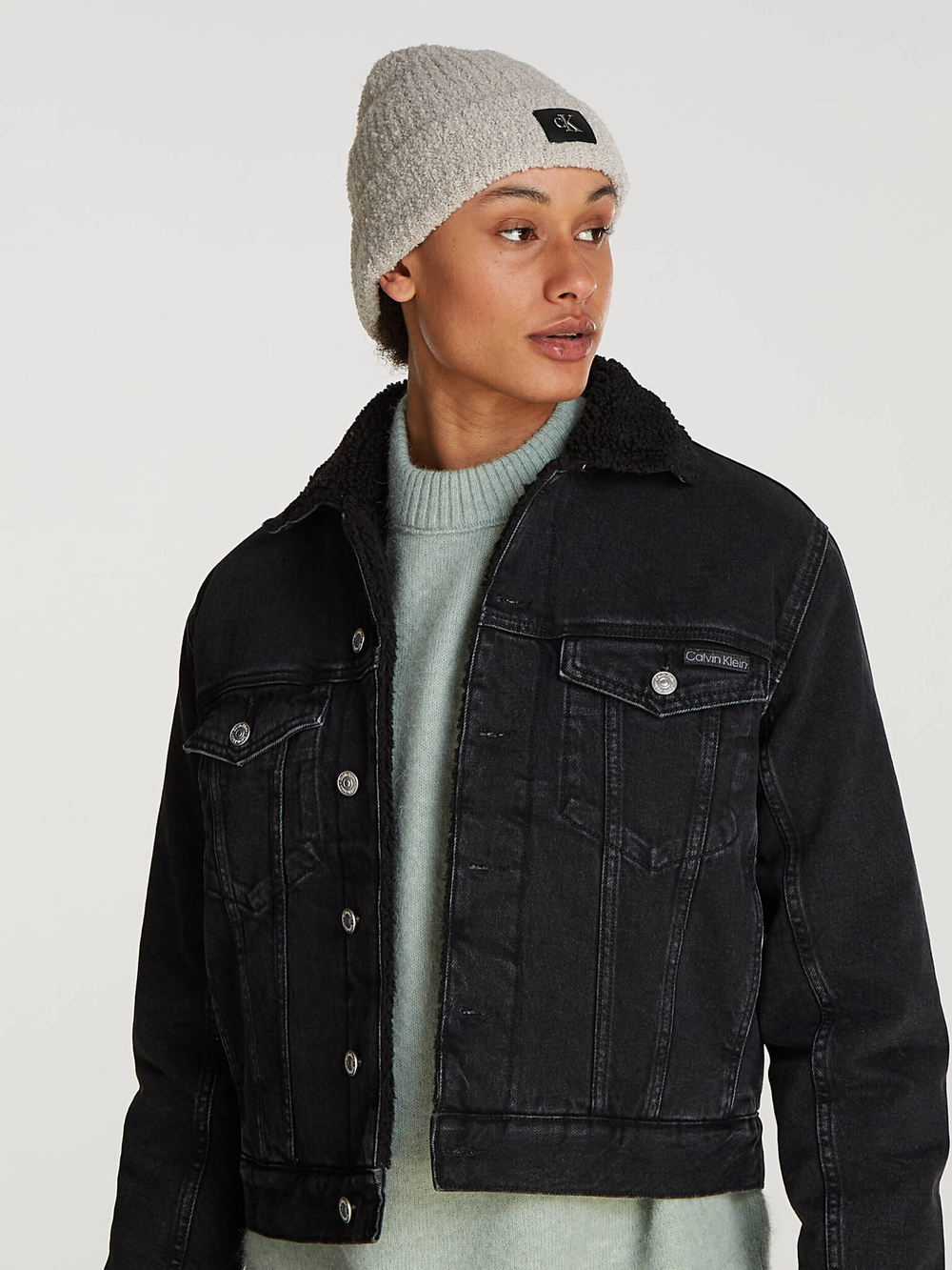 Шапка HARDWARE CALVIN KLEIN JEANS - бежевый(K60K612652)