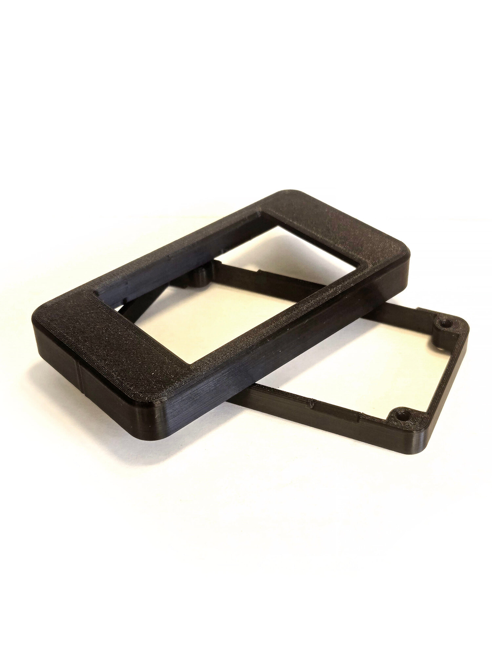 Накладной корпус-крышка для экрана 3.5" NX4832K035, 3D печать, черный