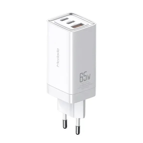 Адаптер питания Mcdodo CH-7920 Gun USB / Type-C 65W Белый