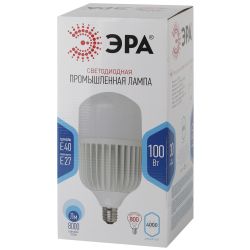 Лампа светодиодная POWER ЭРА STD LED T160-100W-4000-E27/E40 100Вт. колокол нейтральный белый свет Е27/Е40 | Лампы cветодиодные POWER
