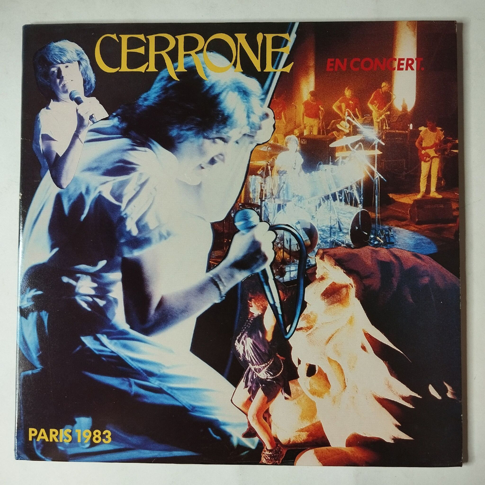 Винтажная виниловая пластинка LP Cerrone En Concert (France 1983)