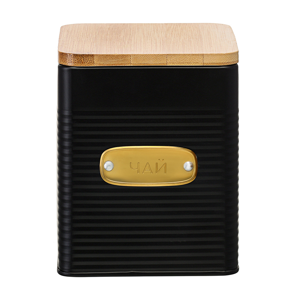 Банка для хранения чая 1.7л Smart Solutions Irmel графит