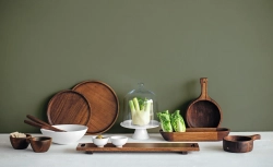 ASA Набор из 2 вилок из акации 15 см. 53910970