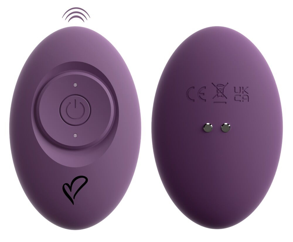 Фиолетовый тройной вибратор MIREVA RC Triple Hands-Free Vibrator (Цвет: фиолетовый)