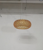 Pendant design lamp CABOCHE media by Foscarini (Amber)