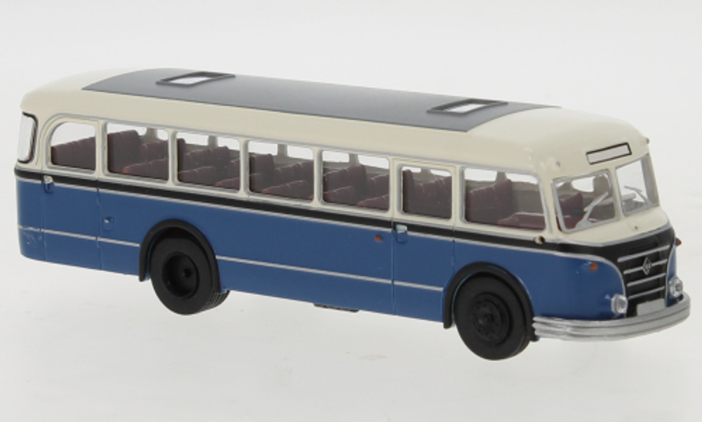 Автобус IFA H 6 B, белый/синий, 1953, 1:87