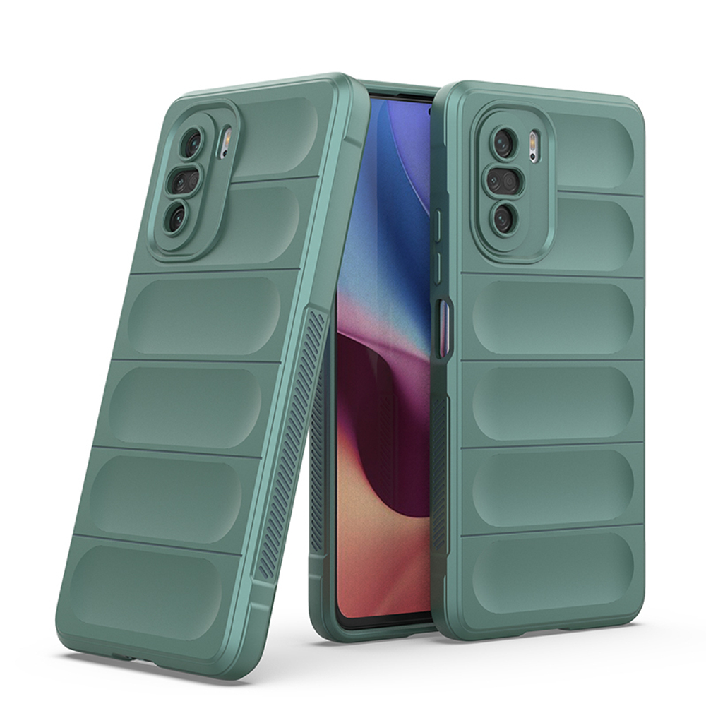Противоударный чехол Flexible Case для Poco F3