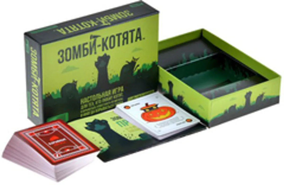 Зомби-котята. Настольная игра
