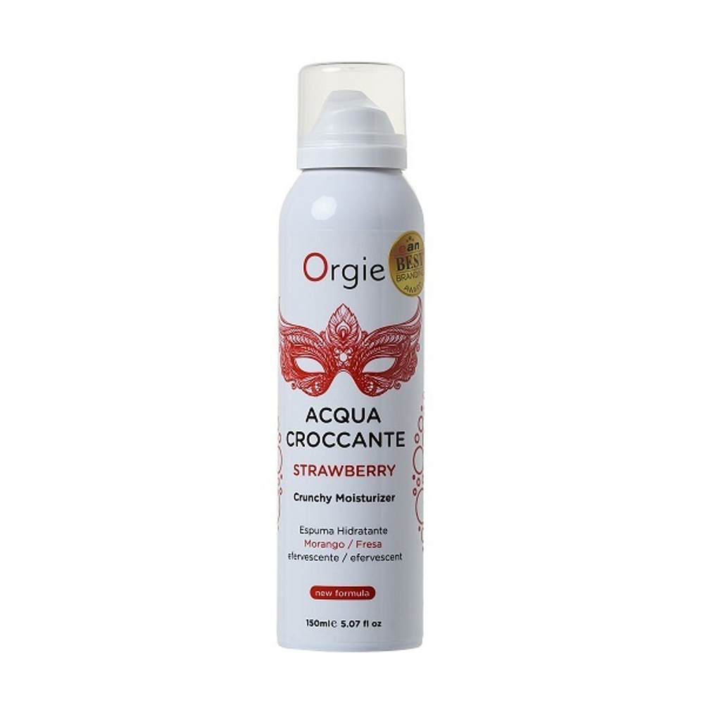 Шипучая увлажняющая пена для чувственного массажа Orgie Acqua Croccante 150мл