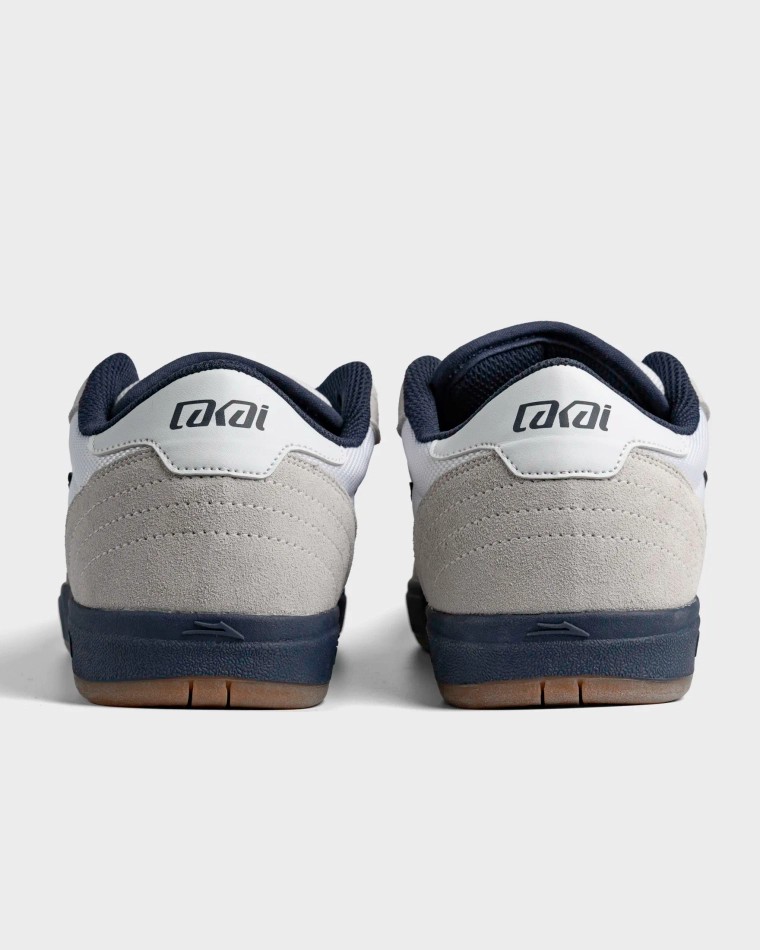 Кеды Lakai Cambridge XLK: White Suede Navy Gum (Q2-26)
