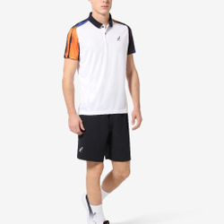 Мужское теннисное поло Australian Ace Blaze Polo Men - White