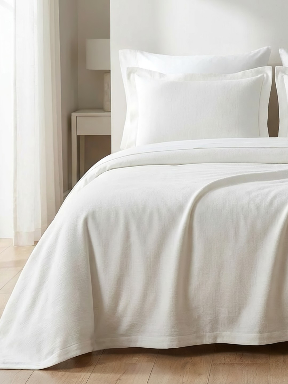 КПБ MAJOLİ StoneWashed DOVE семейый 160*220-2шт. 240-260, 50*70-2шт. Вар. Хлоп.