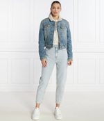 Утепленная джинсовая куртка IZZIE ACK teddy Tommy Jeans - голубой(DW0DW16833)