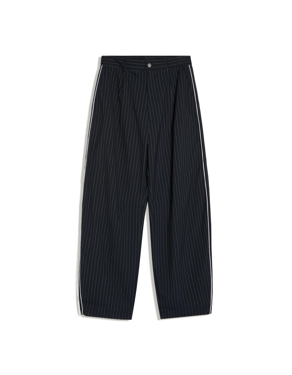 Мужские брюки super baggy fit в тонкую полоску - BERSHKA