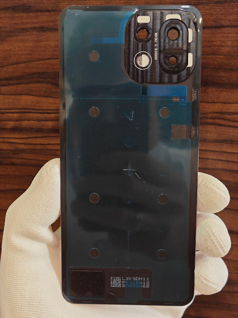 Задняя крышка OРИГИHAЛ для Xiaomi 11 Lite 5G NE 2109119DG ( заднее стекло ) цвет: Розовый / PINK