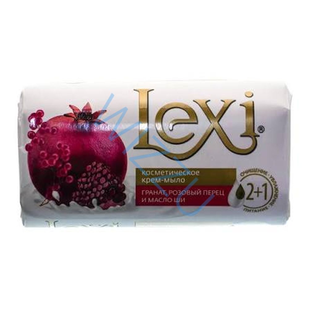 Крем мыло косметическое Lexi 140 гр Розовый перец, масло ши