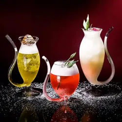 Бокал для коктейля 365 мл "Santiago" d 5,7/7,1 см h19 см Cocktail Week P.L. [1]