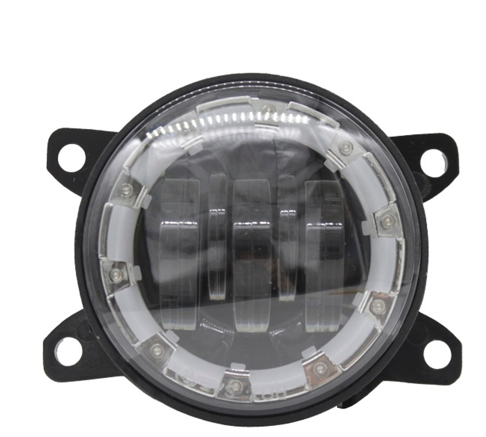 ПТФ LED 2180/2190(с19г) 50W (W+Y+ДХО) 5линз 3реж (пара) 4-6DWD03W-WY