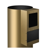 Встраиваемая вытяжка Kuppersberg WL-MOTUBA Gold фото 5